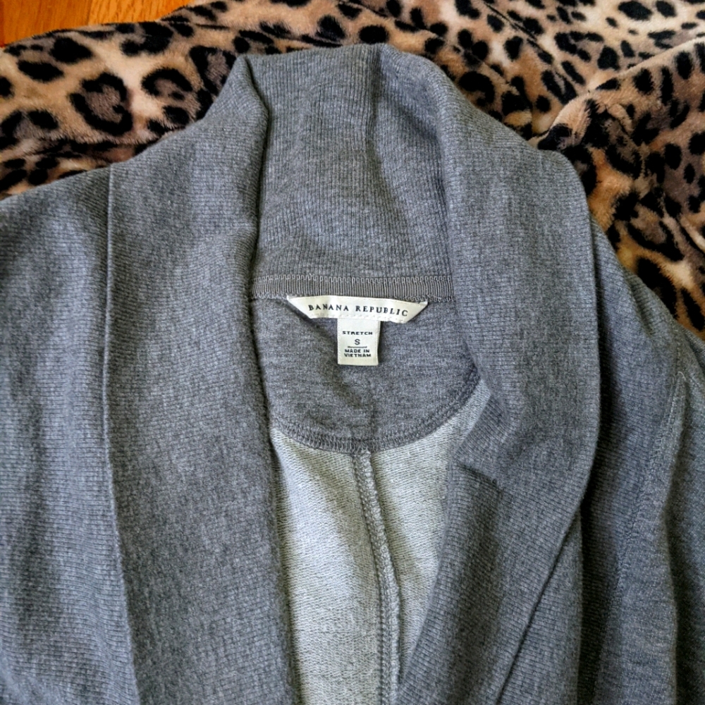 JCrew gray cardigan